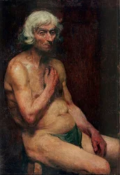 Old man sitting